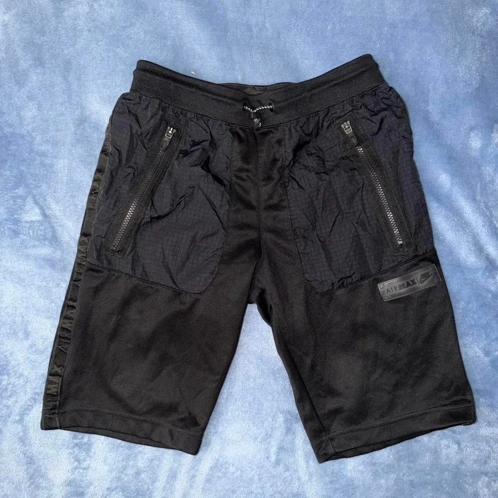 Nike black tech shorts Size S